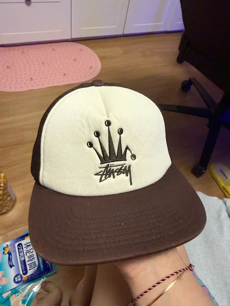 STUSSY ステューシー メッシュキャップ ブラウン