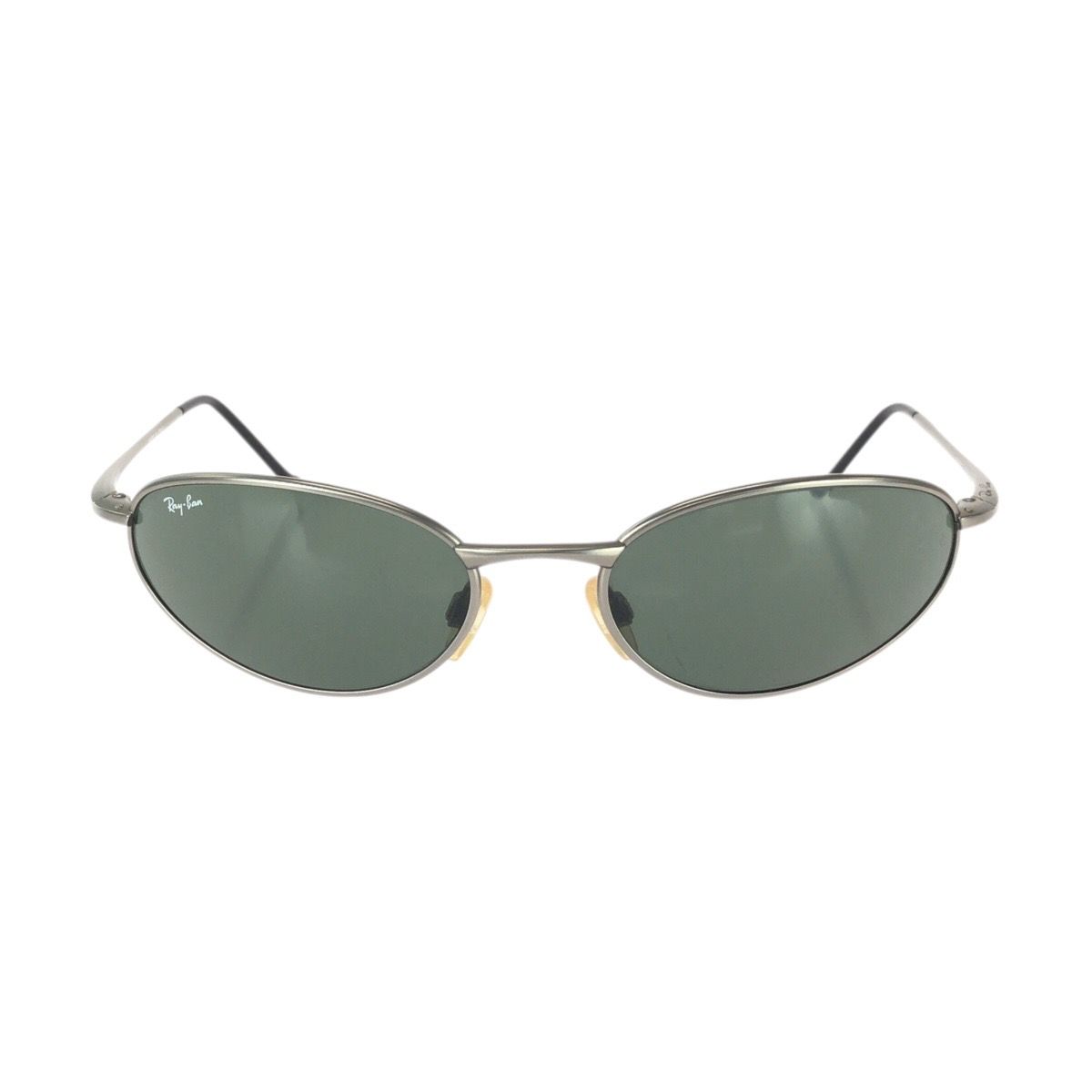 美品 Ray-Ban レイバン TITANIO シルバー ガンメタ グリーン チタン