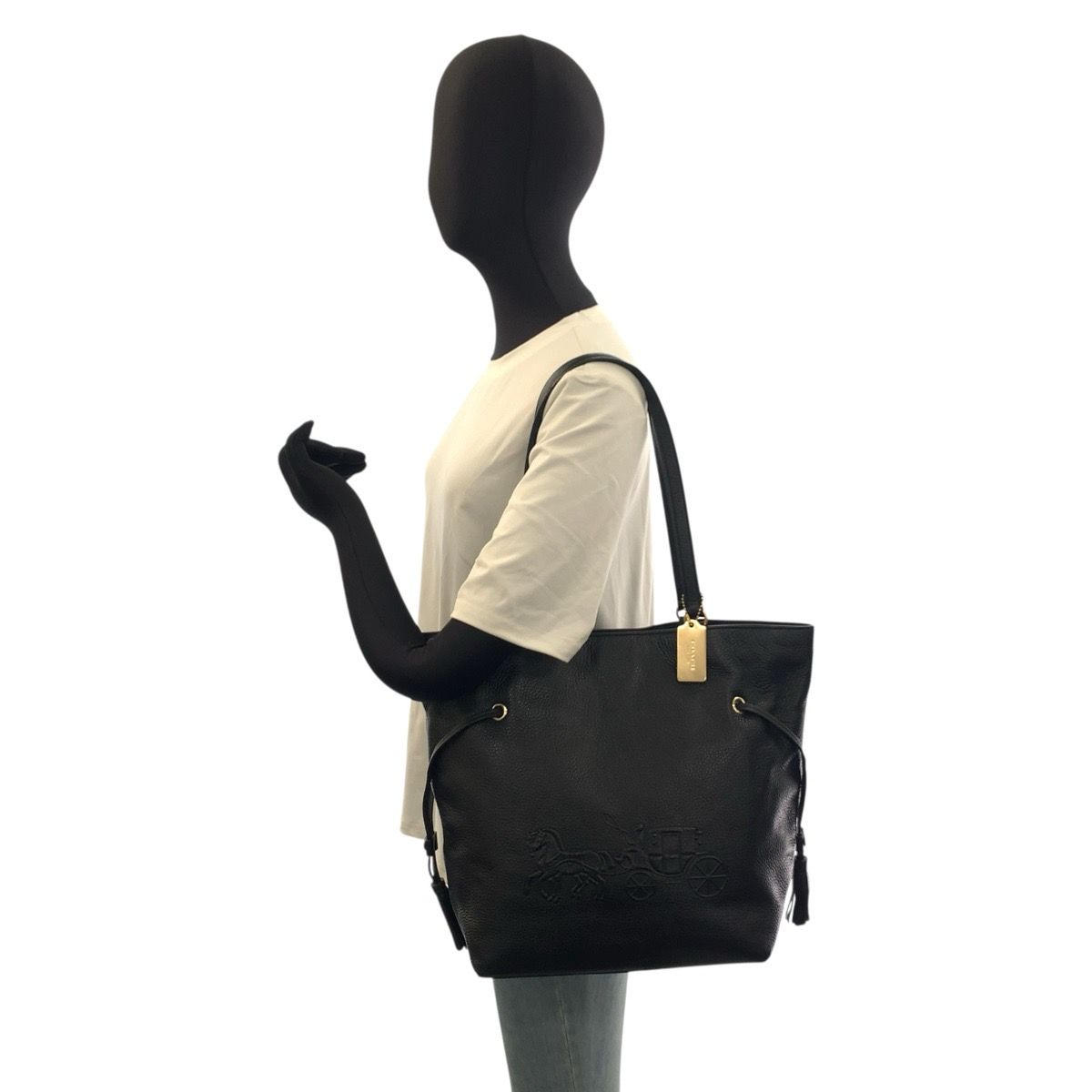 COACH アンディ トートバッグ CA200 ブラック 美品 COACH コーチ 