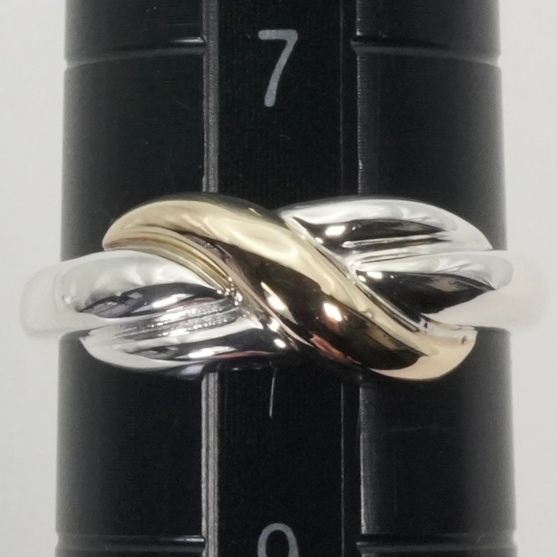 ヴァンドーム青山 K10 シルバー コンビ リング/25-3445 - メルカリ