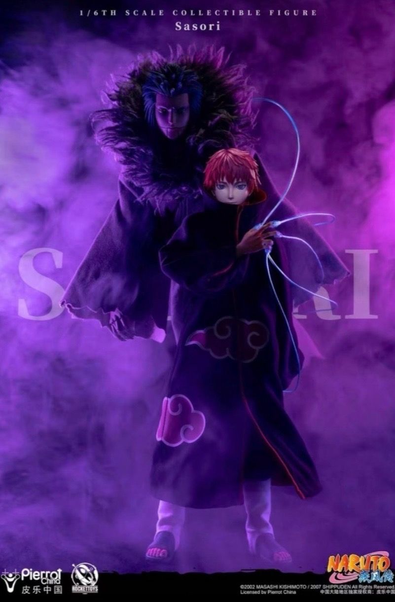 RocketToys 1/6 NARUTO ナルト 疾風伝 サソリ SASORI 暁 1/6スケール