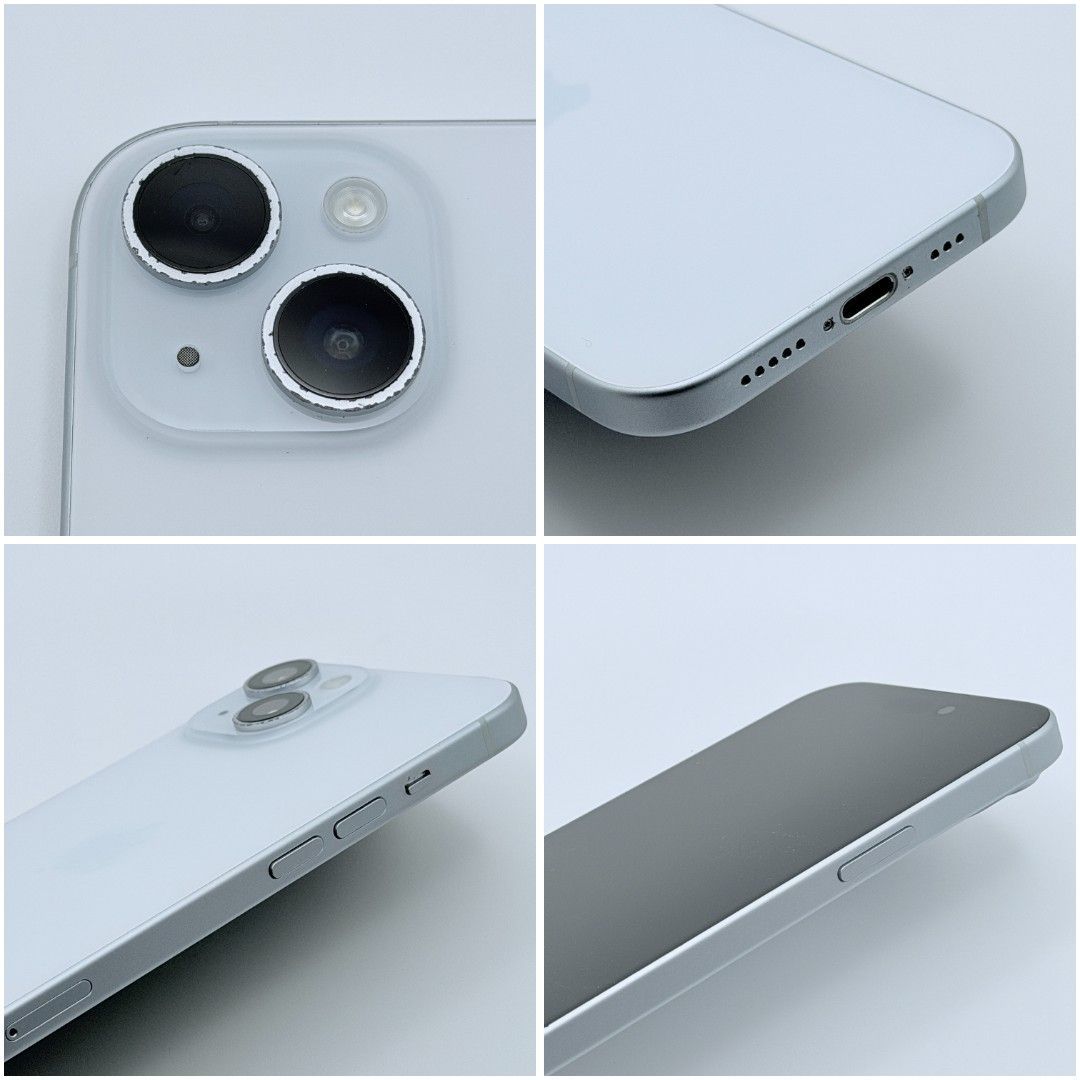 iPhone 15 256GB ブルー SIMフリー 新品バッテリー - メルカリ