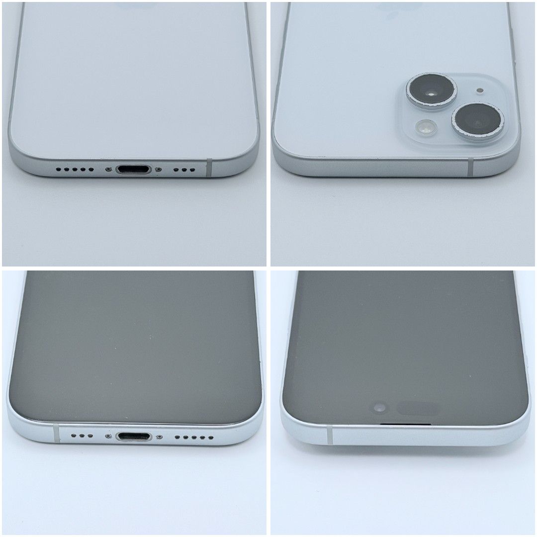 新品バッテリー交換済】iPhone 15 256GB ブルー SIMフリー 1260704