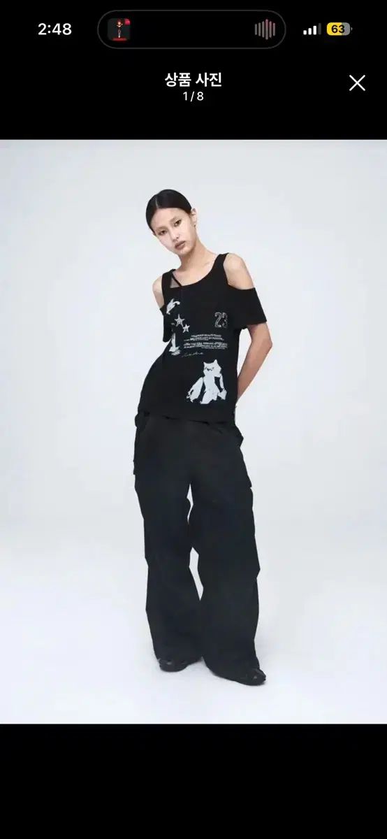 NACHE クマ プリントTシャツ