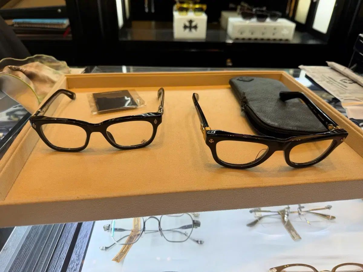 CHROME HAEATS クロムハーツ メガネ 新品 (10%