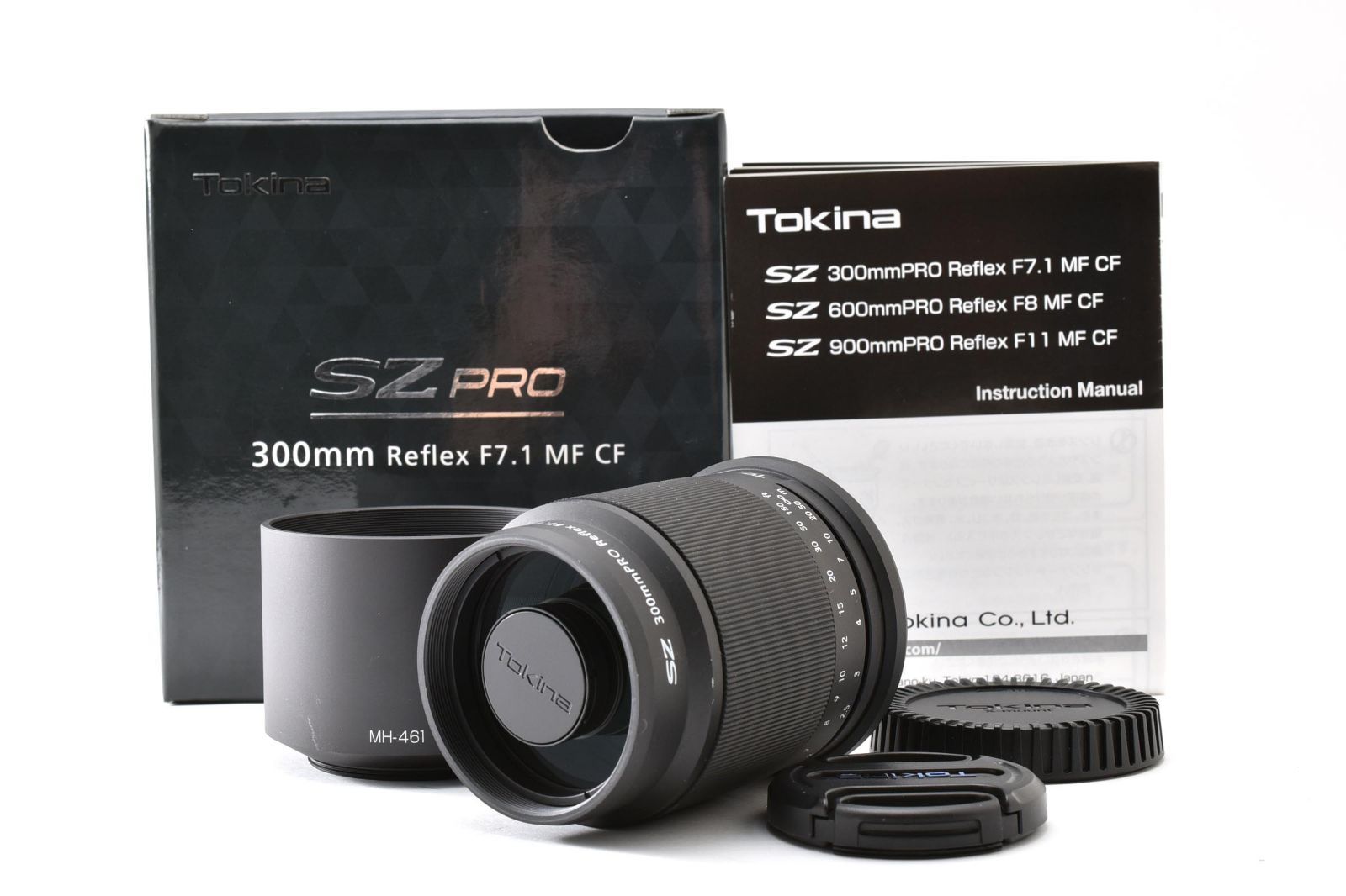 【返品保証】★レンズ光学極上品★トキナー Tokina SZ 300mm PRO Reflex F7.1 MF CF フジフイルムX用★ L108#8484