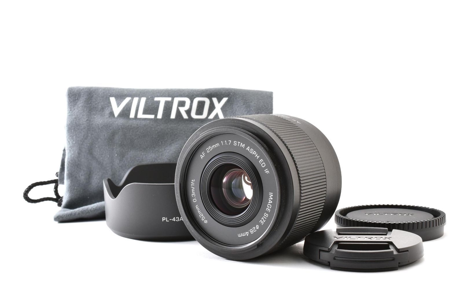 返品保証】☆極上美品☆ビルトロックス VILTROX AF 25mm F1.7 AIR STM