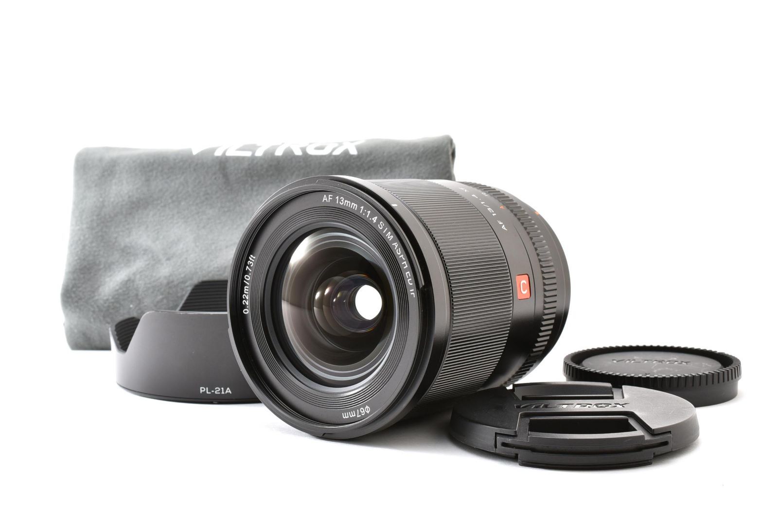 返品保証】☆新品級☆ビルトロックス VILTROX AF 13mm F1.4 STM ASPH