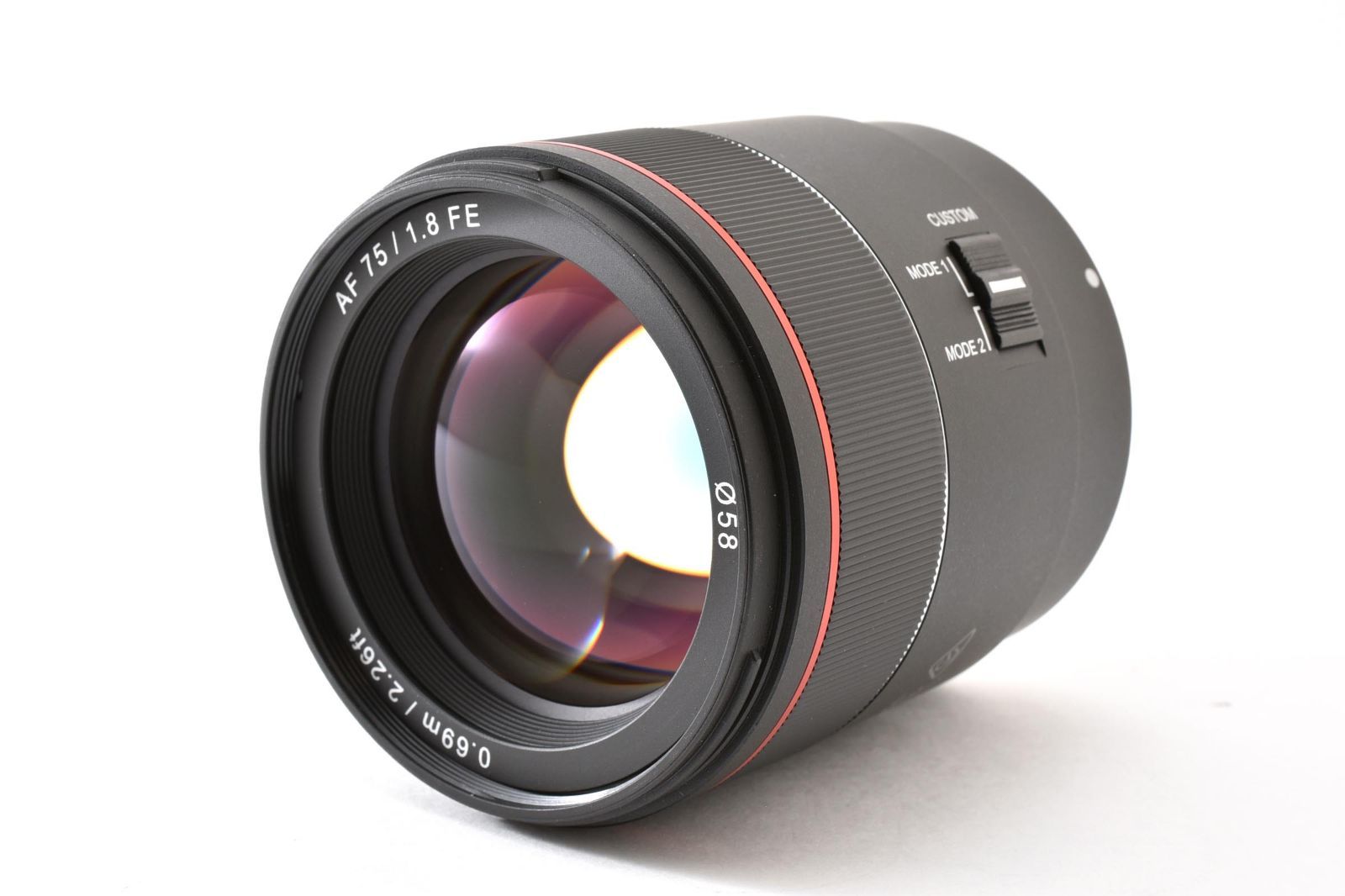 返品保証】☆極上美品☆サムヤン SAMYANG AF 75mm F1.8 FE ソニーE用