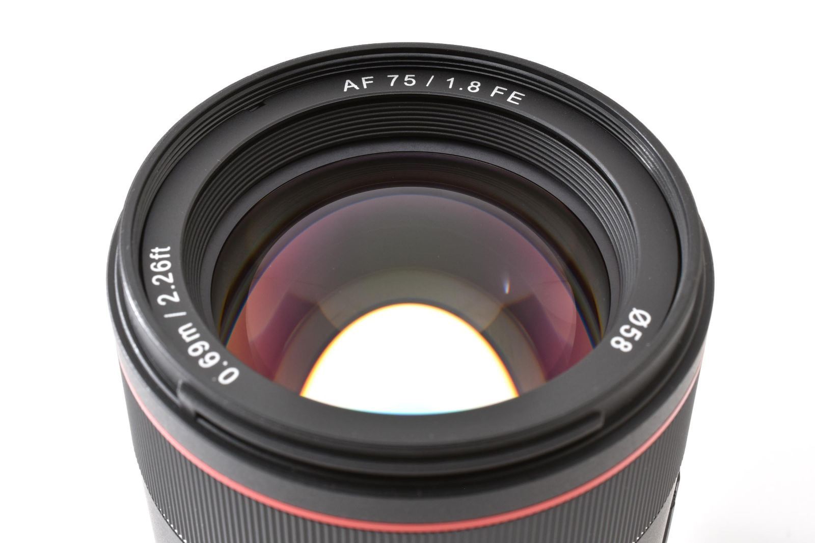 返品保証】☆極上美品☆サムヤン SAMYANG AF 75mm F1.8 FE ソニーE用