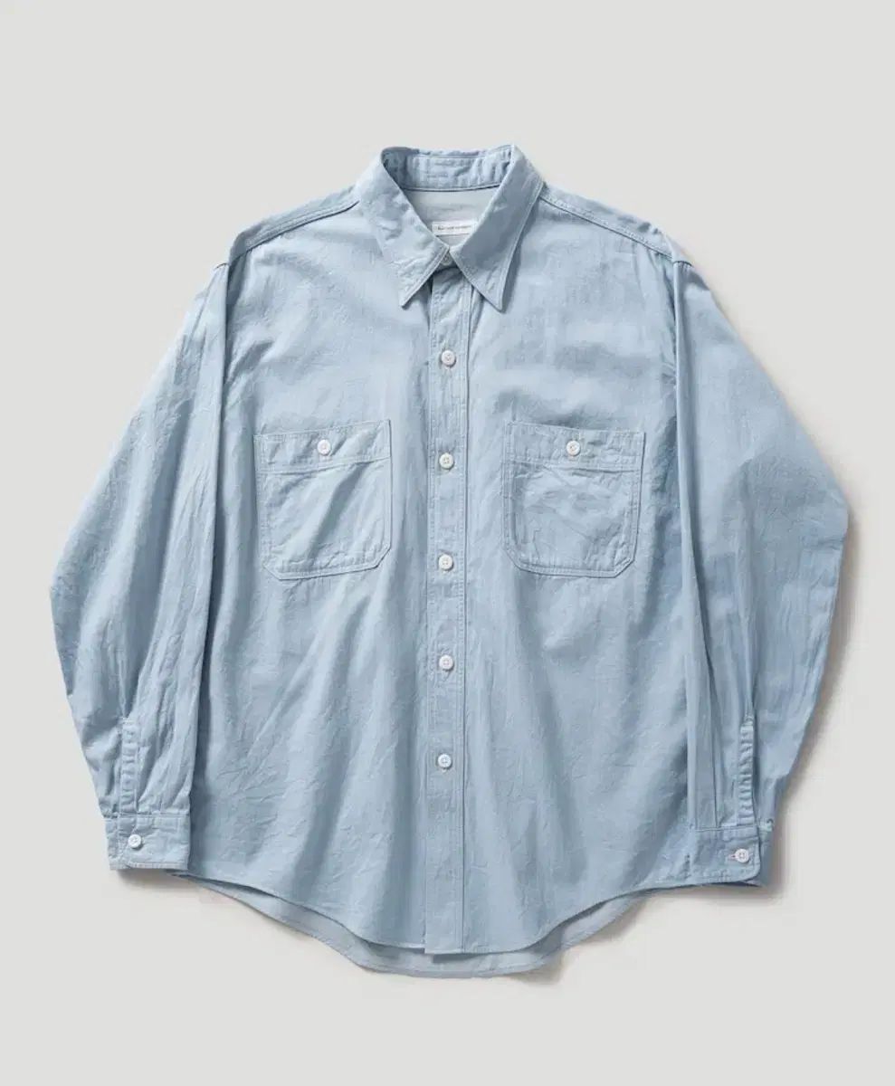 5 KAPTAIN SUNSHINE (キャプテンサンシャイン) 26ss ウォーク シャツ スカイブルー 42,030円