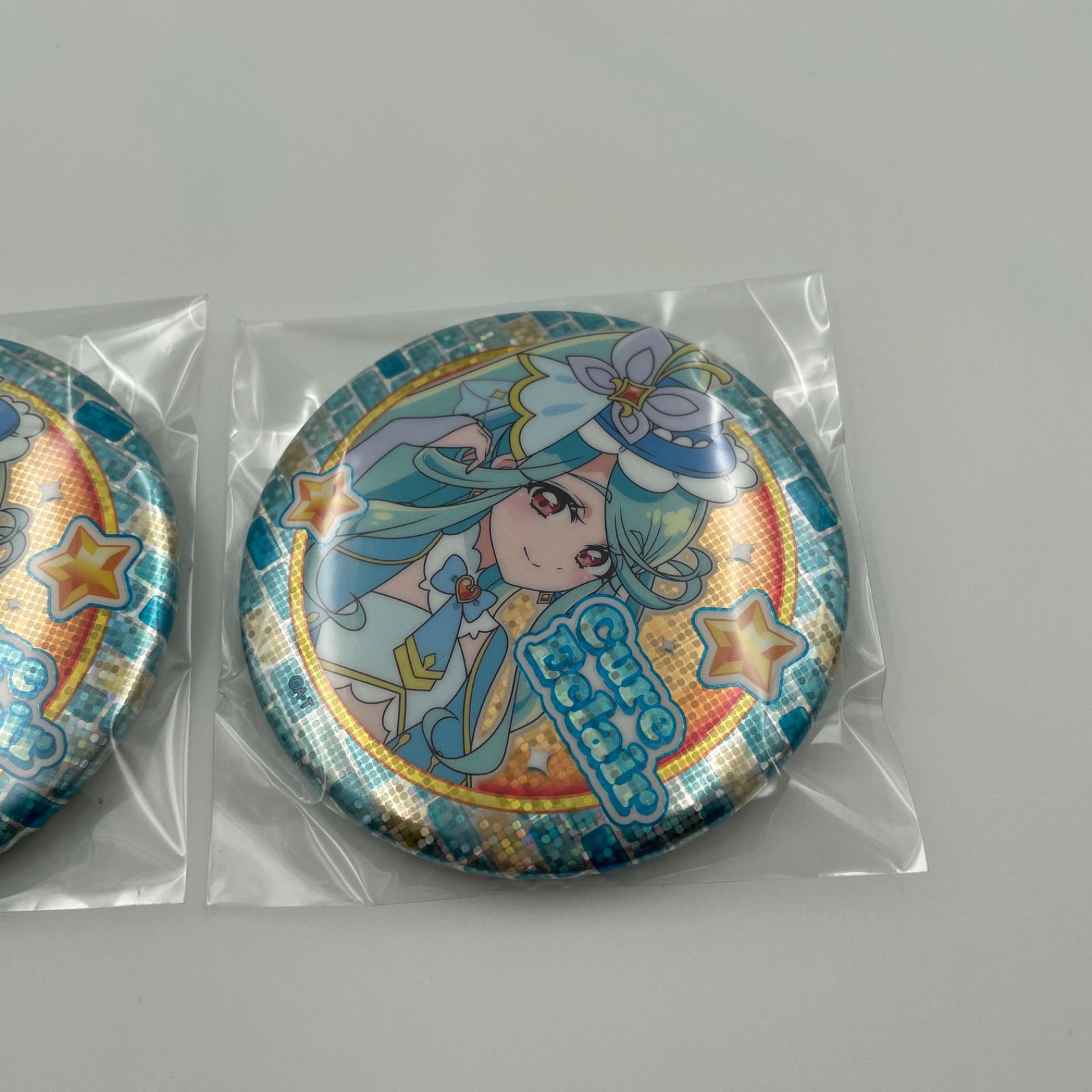 キュアエクレール 名探偵プリキュア！ BIGホログラム缶バッジ計3点 id