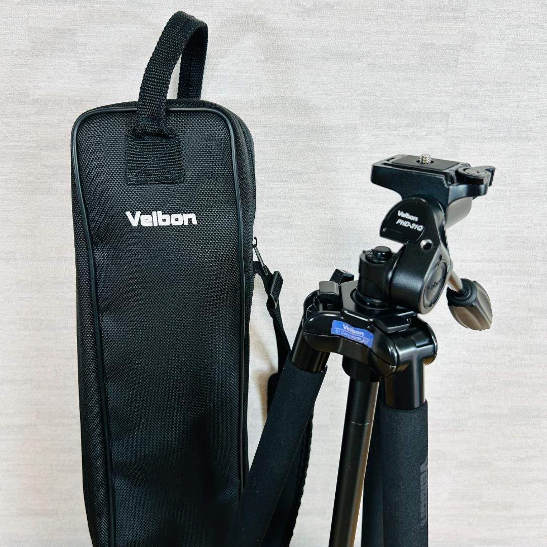 Velbon（ベルボン） カーボン三脚 エル カルマーニュ 335 軽量 約1kg