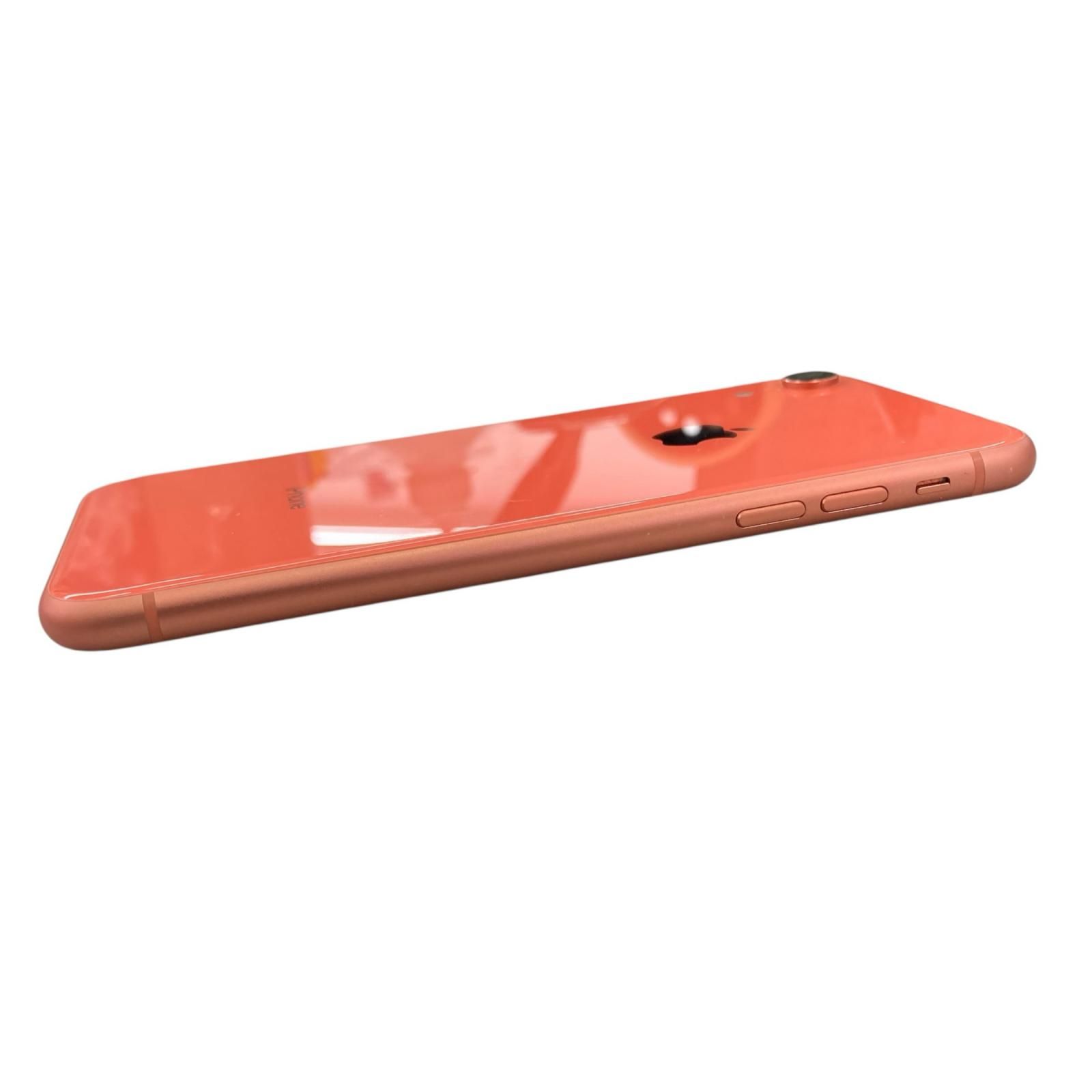iPhone XR 128GB コーラル SIMフリー 動作確認済 - メルカリ