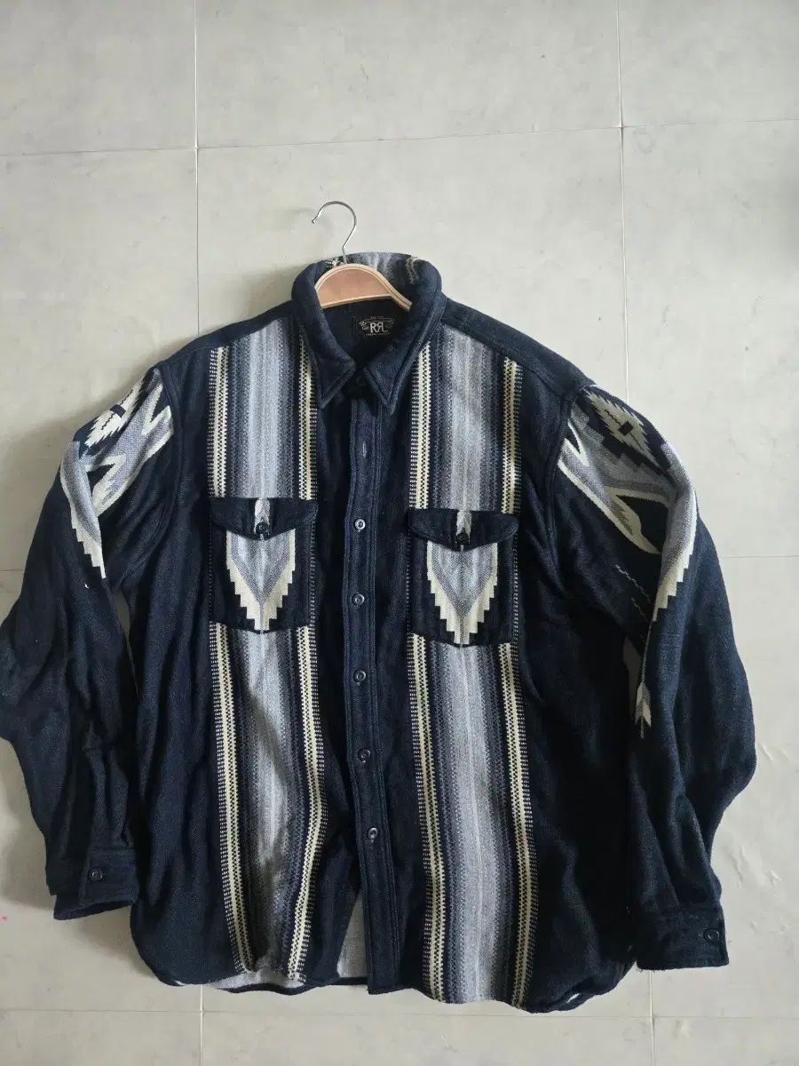 RRL(ダブルアールエル) ナバホパータン フランネルシャツ