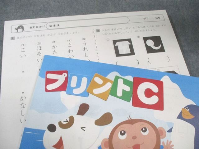 しちだ教育研究所 1日3枚で大きな力 プリントC かず/もじ/ちえ すべて