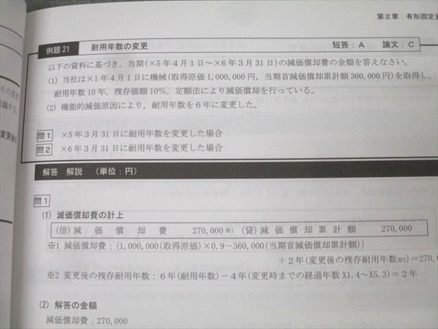CPA会計学院 公認会計士講座 財務会計論 計算 補講テキスト/個別計算問題集等 2026/2027年合格目標 未使用 計14冊 163L4D
