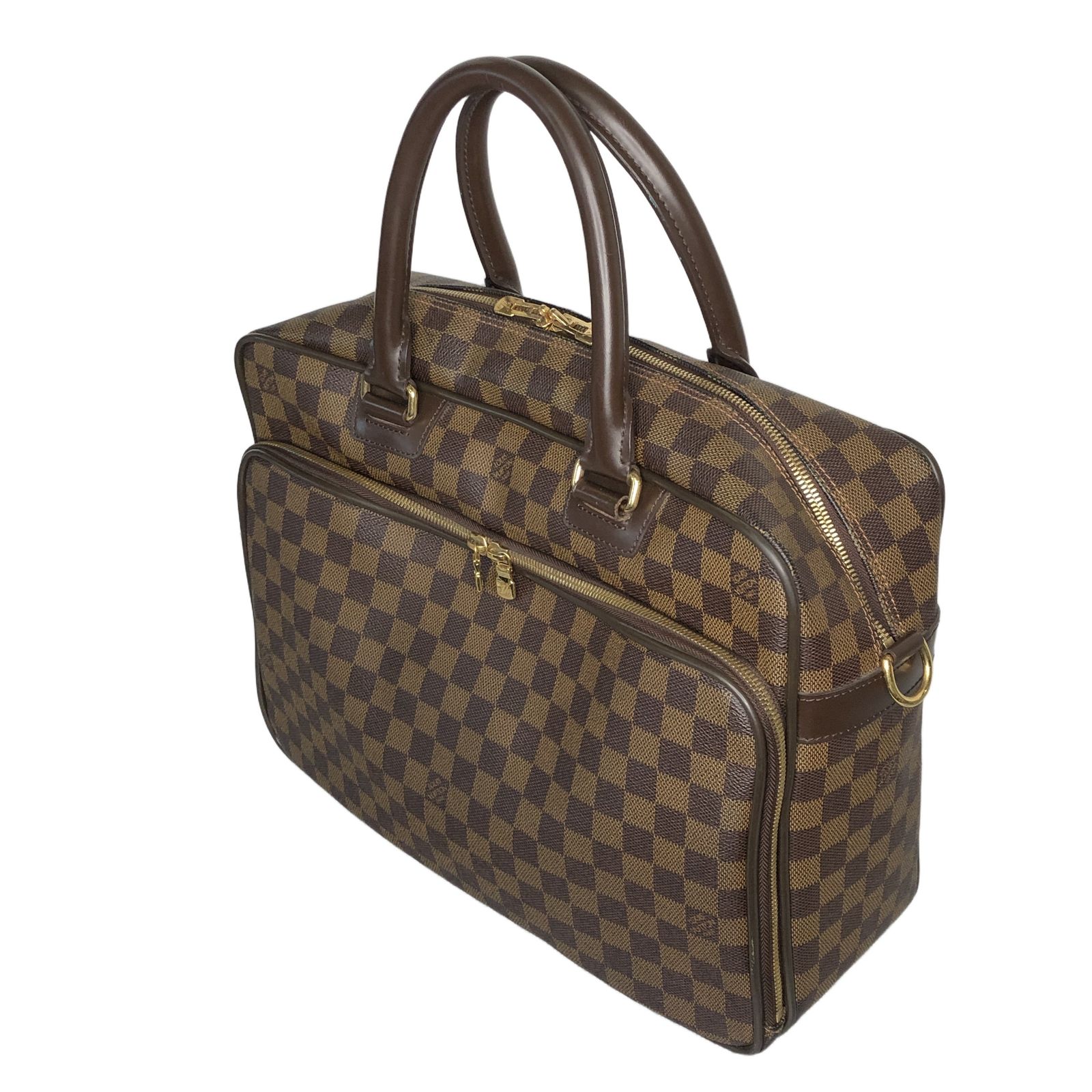 LOUIS VUITTON ルイヴィトン ダミエ イカール N23252 レザー ビジネス
