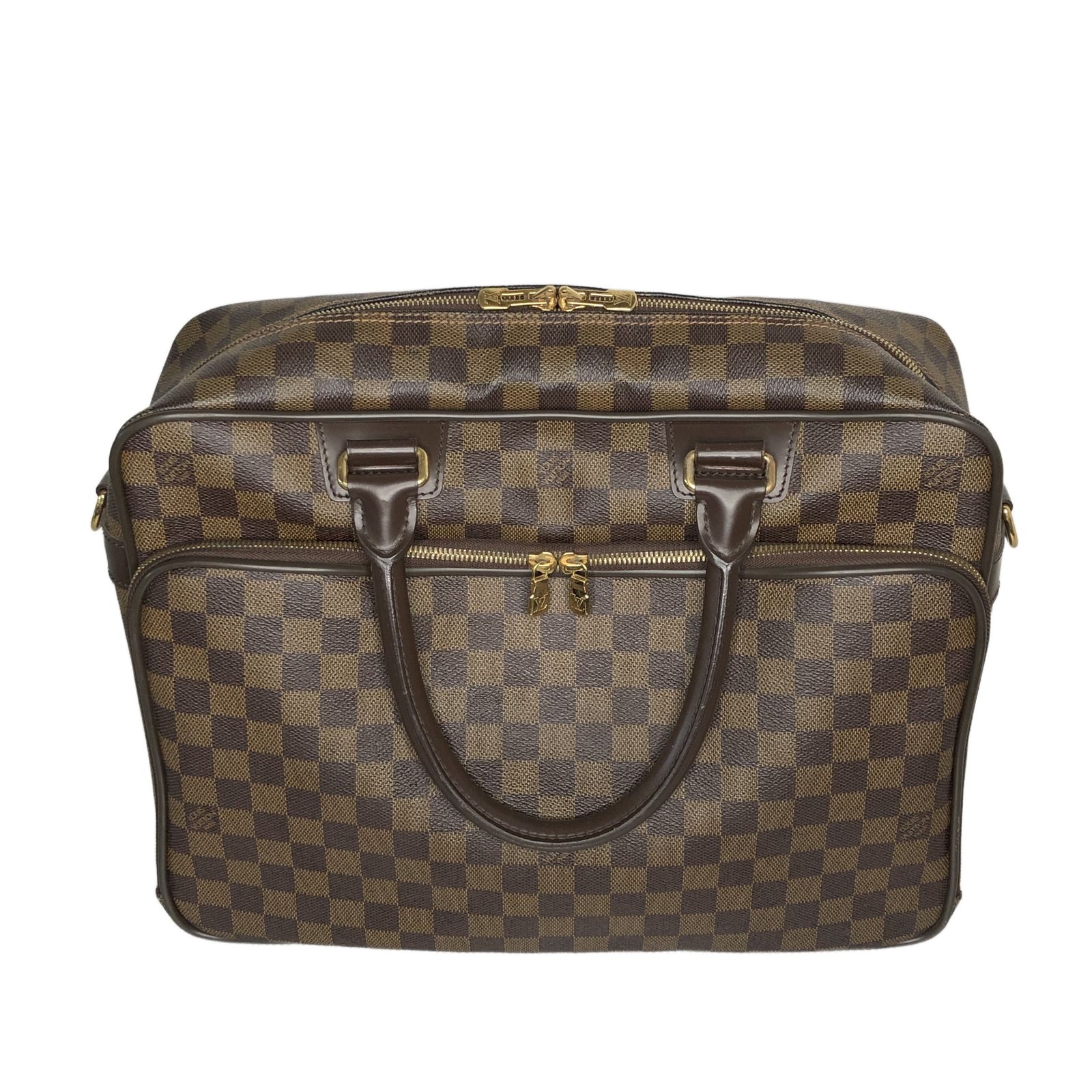 LOUIS VUITTON ルイヴィトン ダミエ イカール N23252 レザー ビジネス