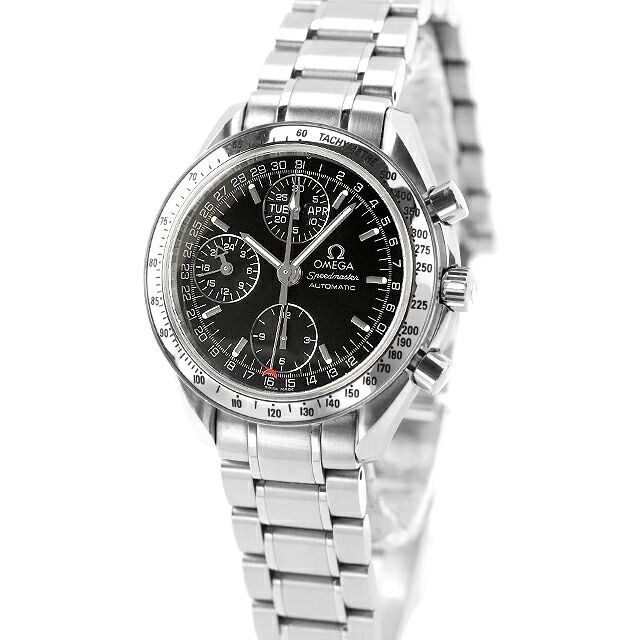オメガ OMEGA 腕時計 メンズ 3523.50 スピードマスター デイデイト トリプルカレンダー クロノグラフ 日本限定1000本