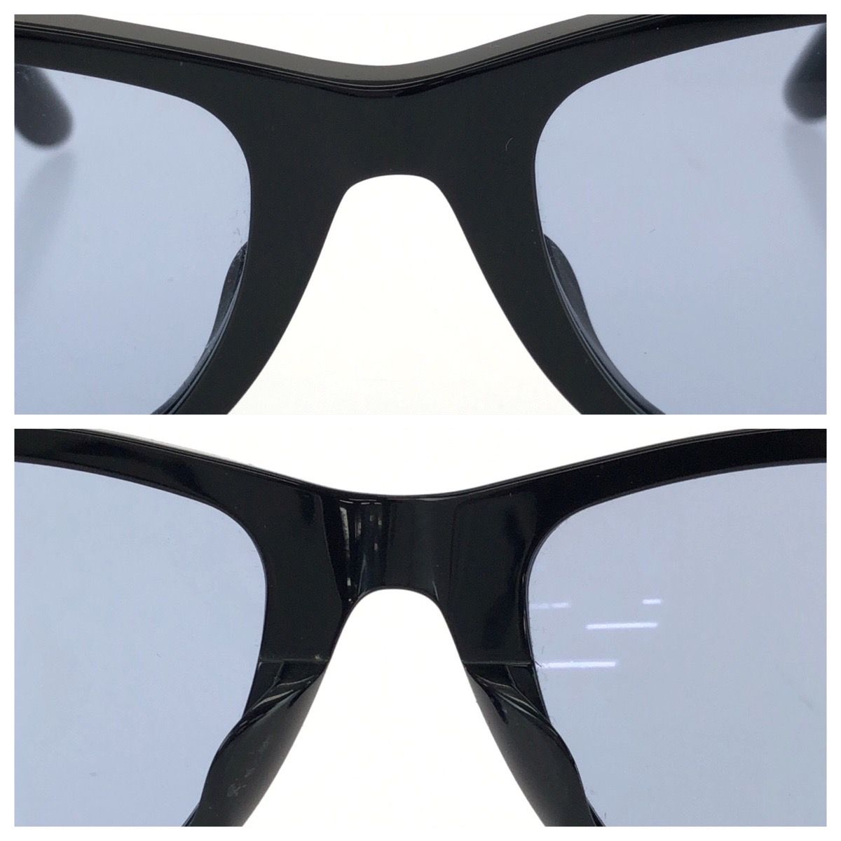 美品 Ray-Ban レイバン ORIGINAL WAYFARER CLASSIC ブラック ブルー