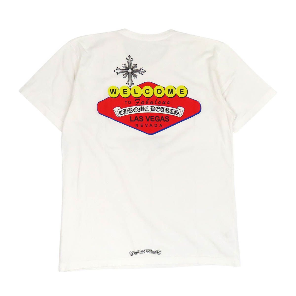 クロムハーツ ラスベガス限定 WELCOME プリント Tシャツ メンズ