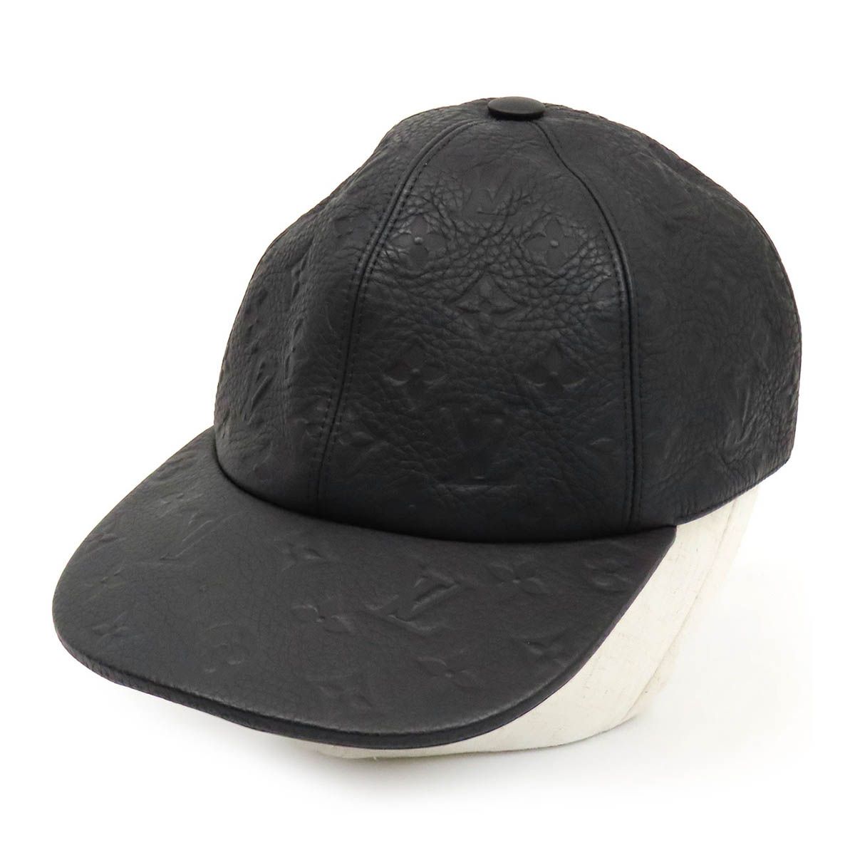 ルイヴィトン キャスケット 1.1 モノグラム アンプラント MP2606 ユニセックス ブラック LOUIS VUITTON【中古】 【アパレル・小物】