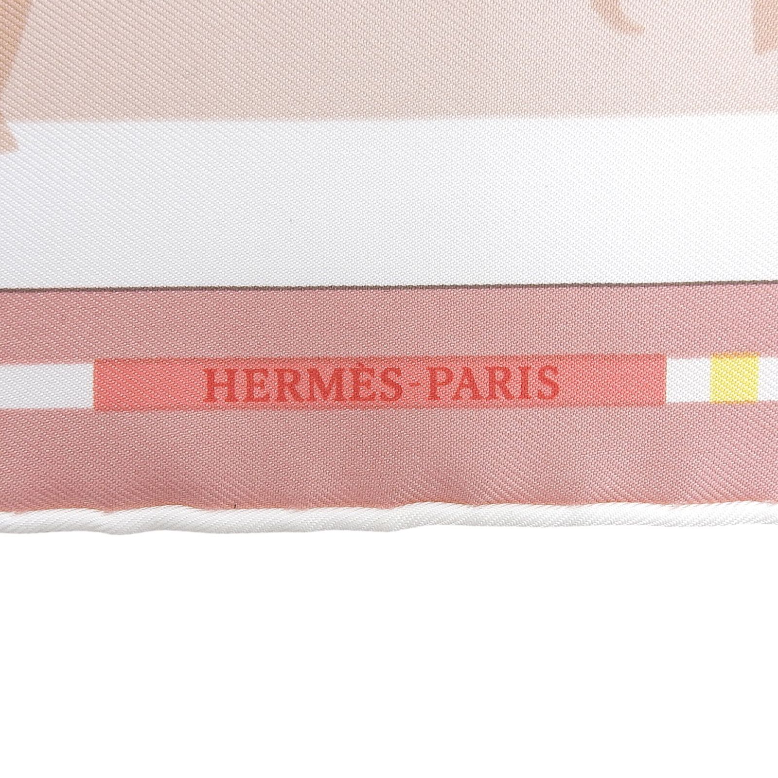 極美品△HERMES エルメス カレ45 VOITURES EN NQUILIBRE 精巧な馬車