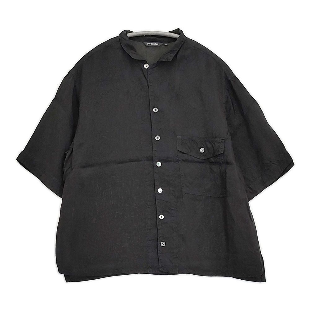 pas de calais キュプラタフタブラウス 定価28600円 サイズ34 ブラウス