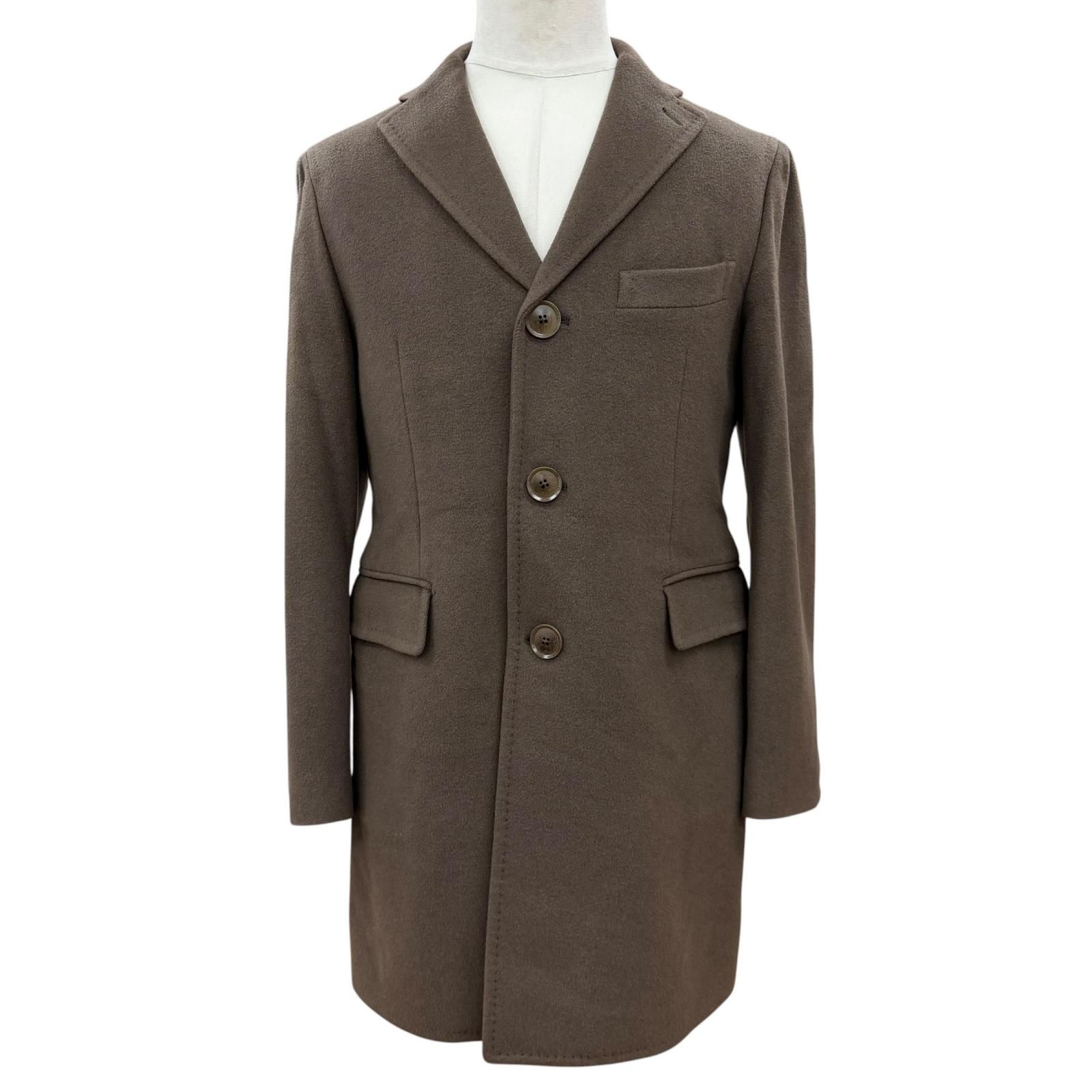 極美品▽TAGLIATORE タリアトーレ カシミヤ100% ロゴ入りボタン