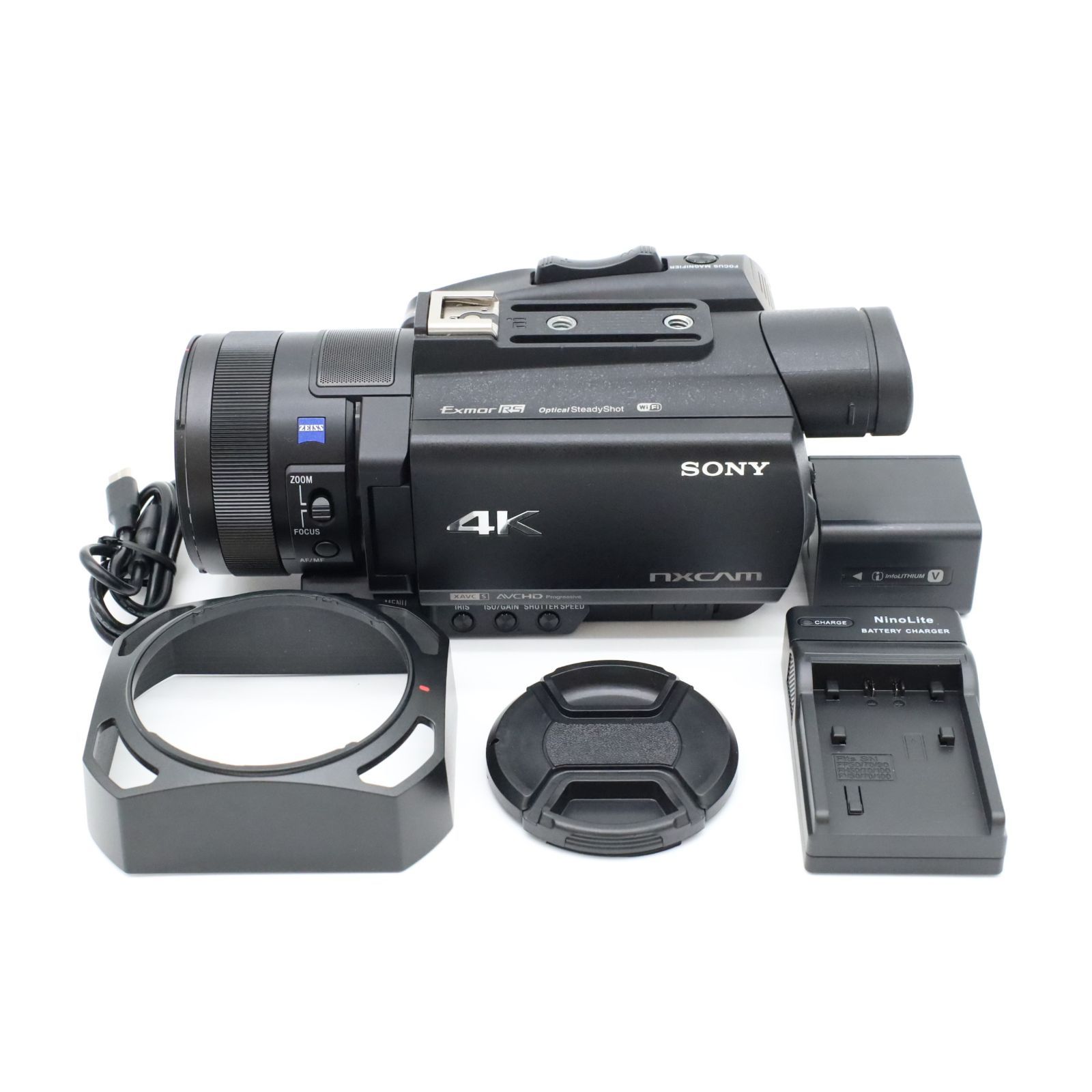 通電時間13,260時間！SONY HXR-NX80 動作確認済み ソニー 業務用ビデオカメラ #90007