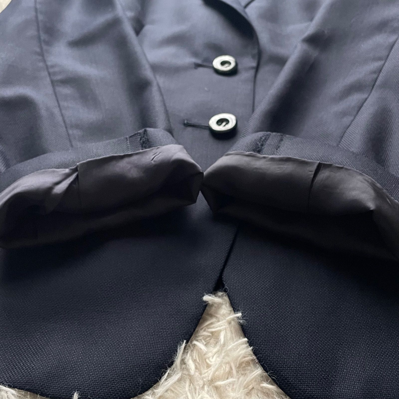 レリアン × ロロピアーナ Leilian Loro Piana 日本製 イタリア製生地