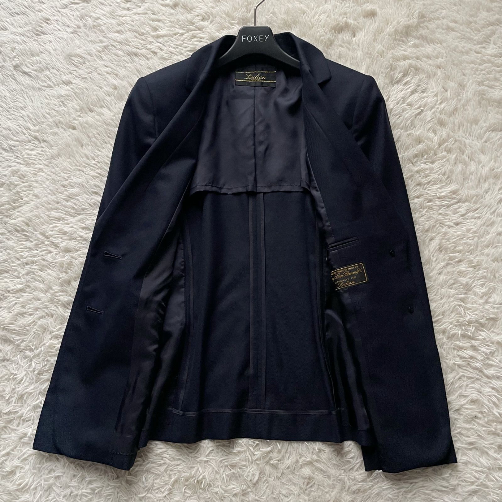 レリアン × ロロピアーナ Leilian Loro Piana 日本製 イタリア製生地