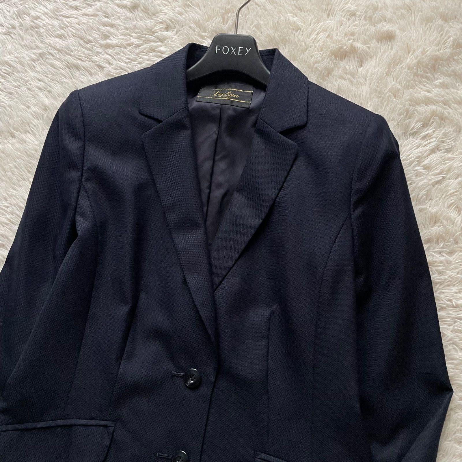 レリアン × ロロピアーナ Leilian Loro Piana 日本製 イタリア製生地