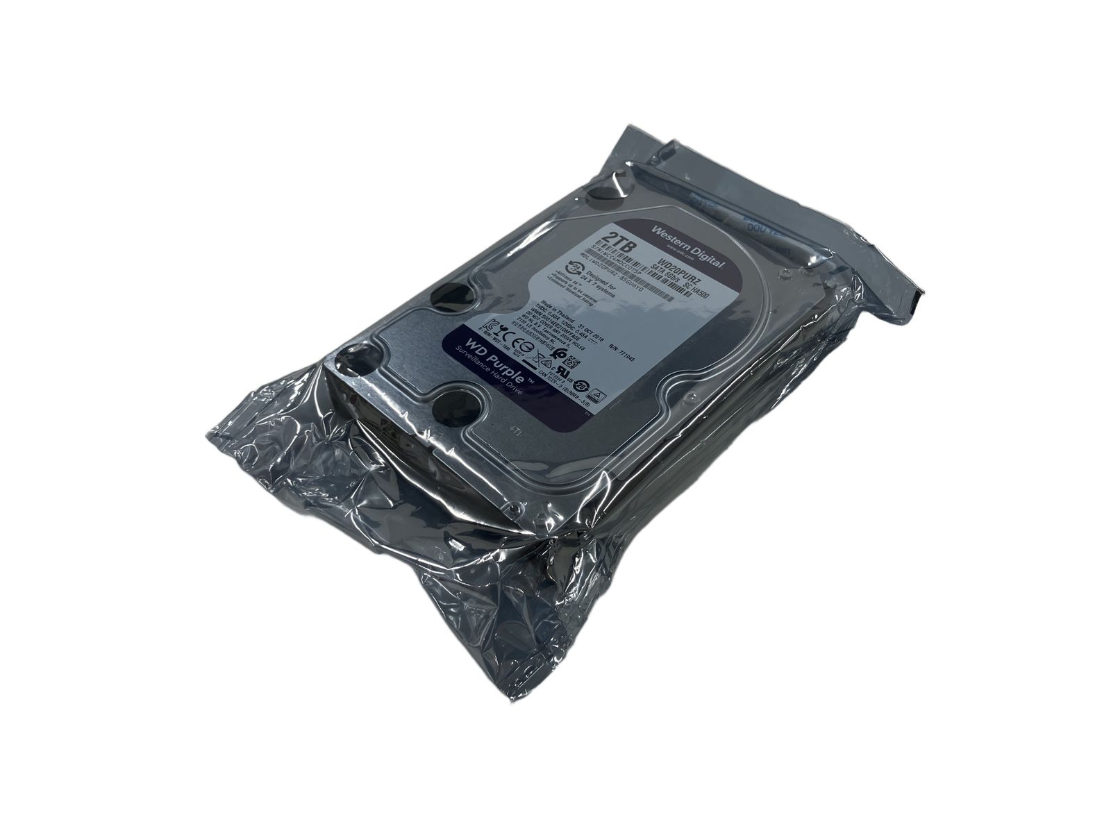 Western Digital ウェスタンデジタル パープル WD20PURZ 2TB HDD ハードディスクK11477516