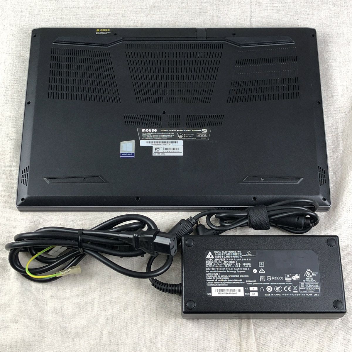 ◇ジャンク品◇ゲーミングPC MouseComputer G-Tune E5-144【i7-10875H