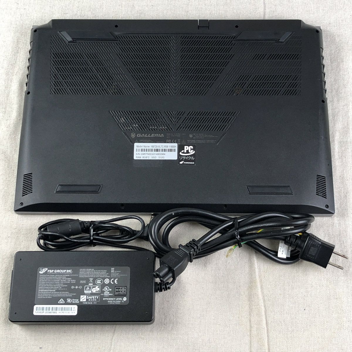 ジャンク GALLERIA XL7C-R36 RTX3060 i7-11800H - メルカリ