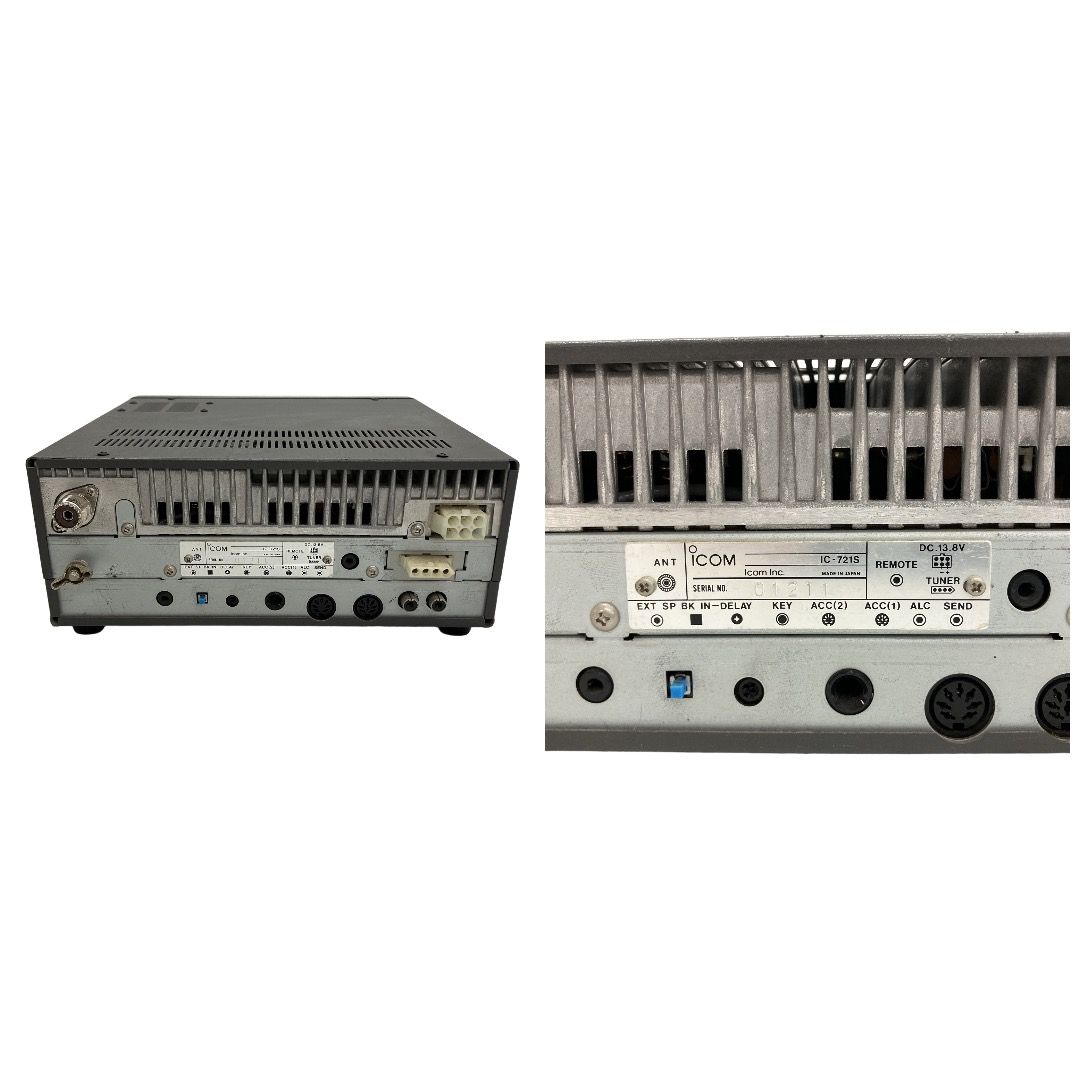 S ima　Icom IC-721 トランシーバー　ジャンク icom IC-721S アマチュア無線機 トランシーバー アイコム ジャンク