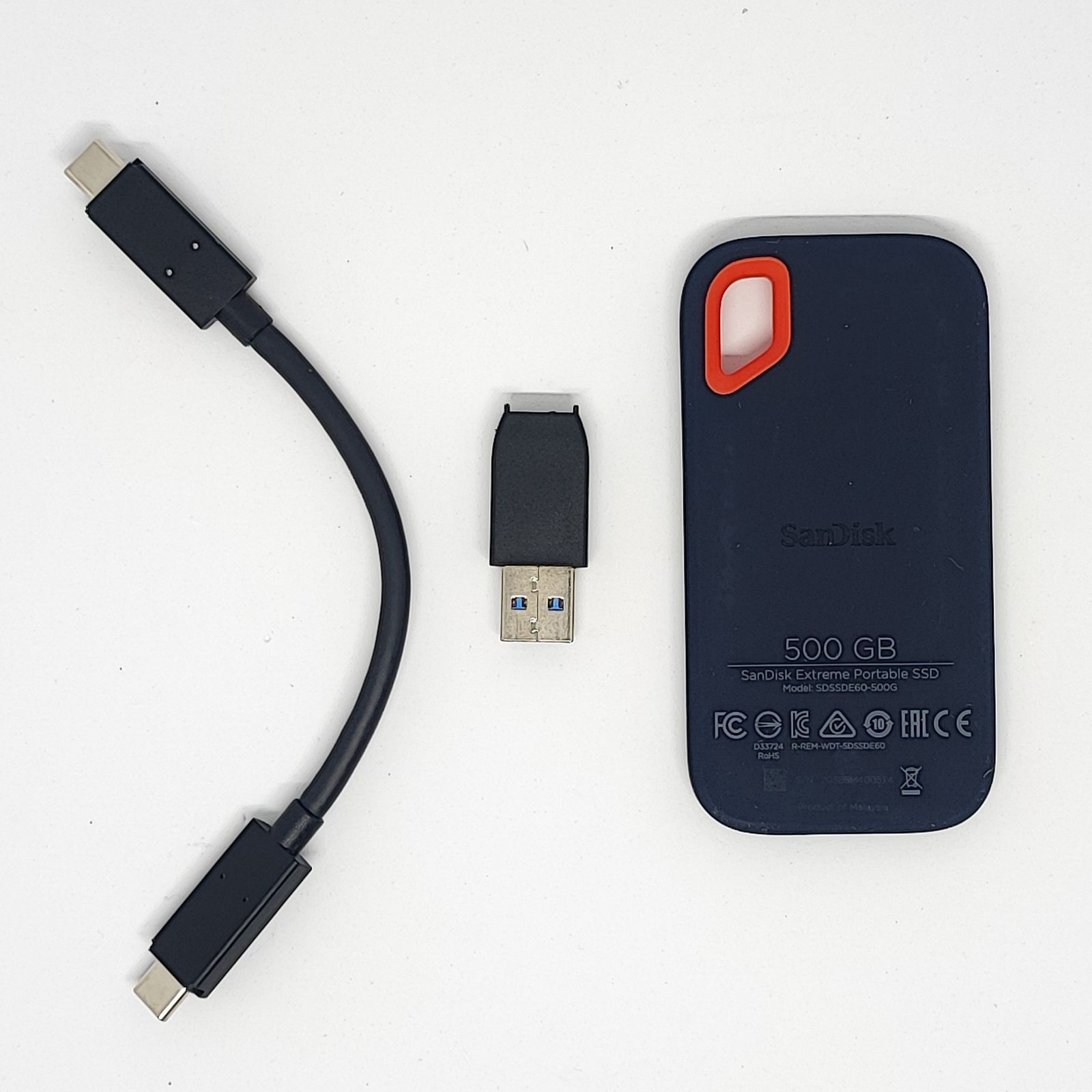 SanDisk Extreme 500GB ポータブルSSD - メルカリ