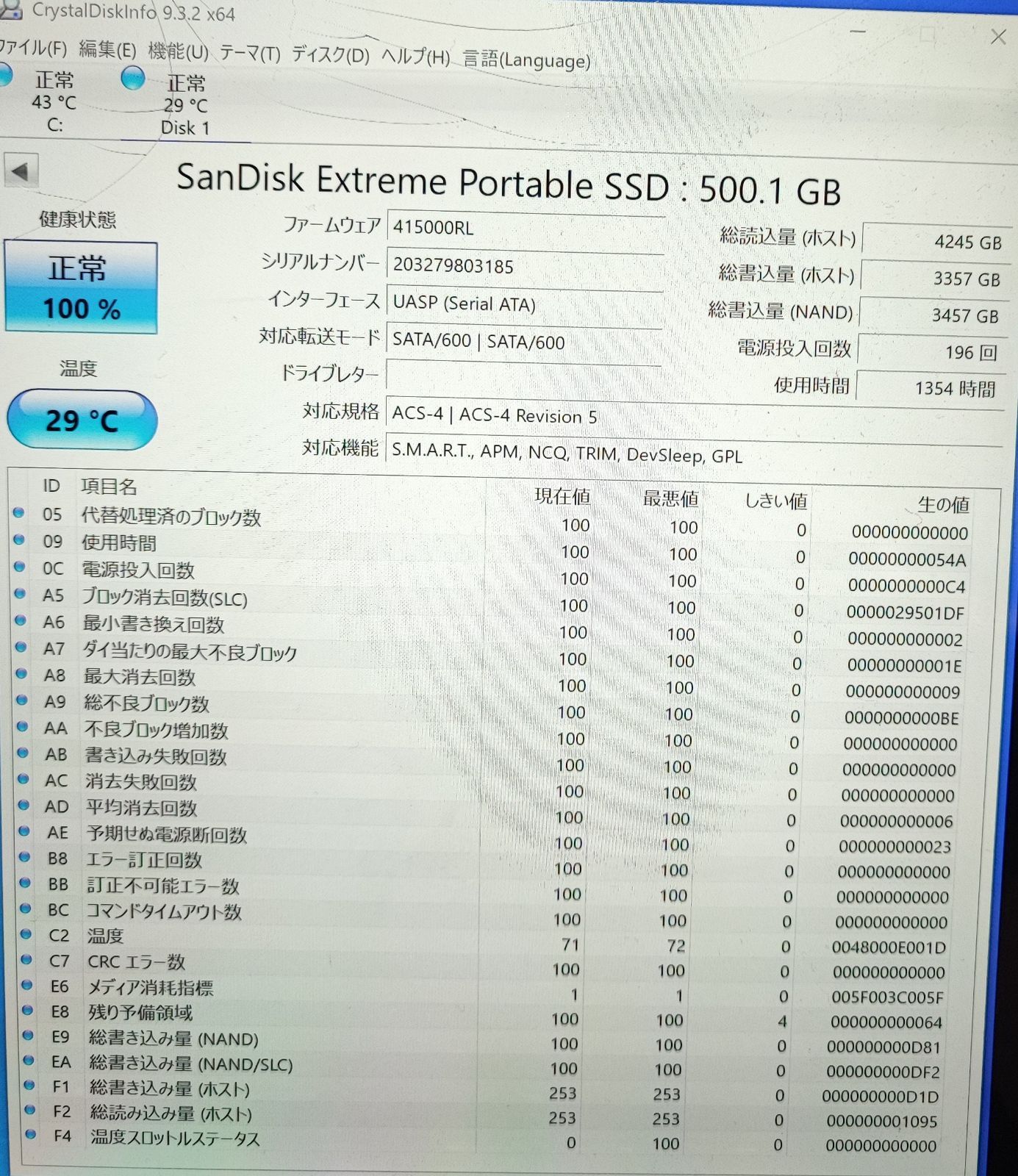 SanDisk Extreme 500GB ポータブルSSD - メルカリ