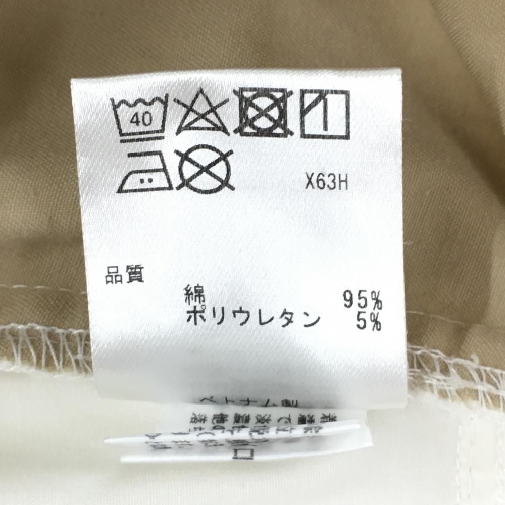 23区ゴルフ スカート 白 無地 ロゴ刺しゅう ストレッチ レディース 67