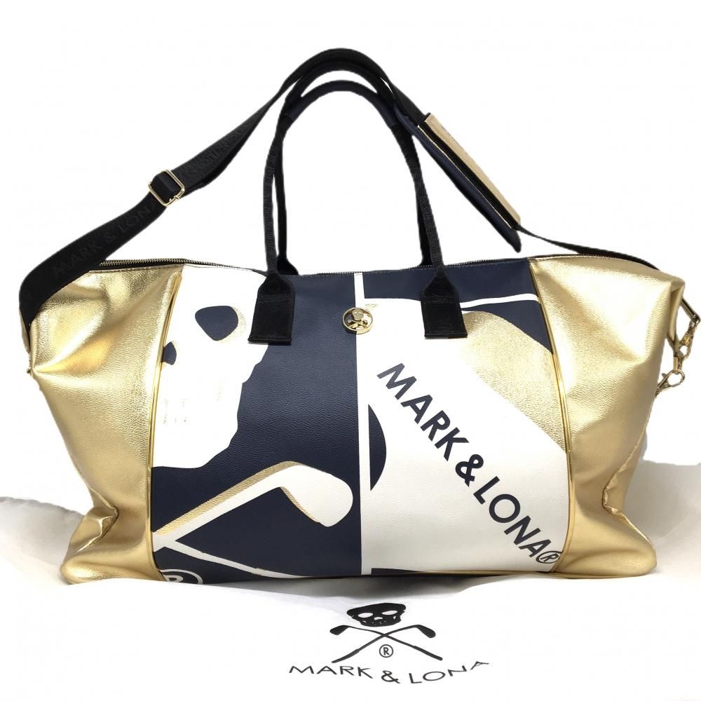 MARK&RONA ゴルフバッグ ボストン 2way カモフラ グレー MARK&LONA