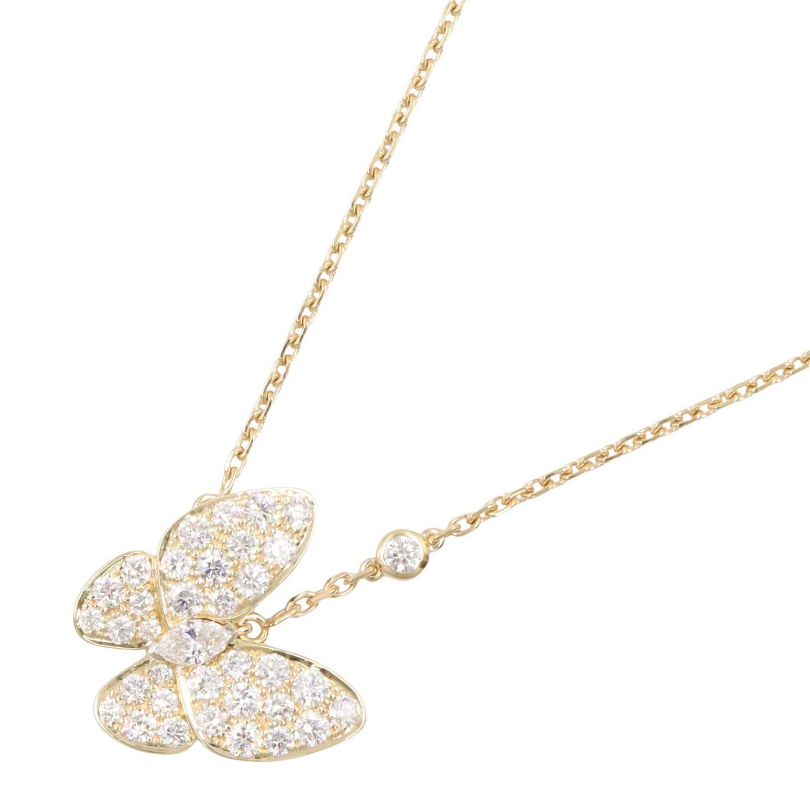 Van Cleef & Arpels ヴァンクリーフ＆アーペル ドゥ パピヨン ダイヤ ネックレス ネックレス