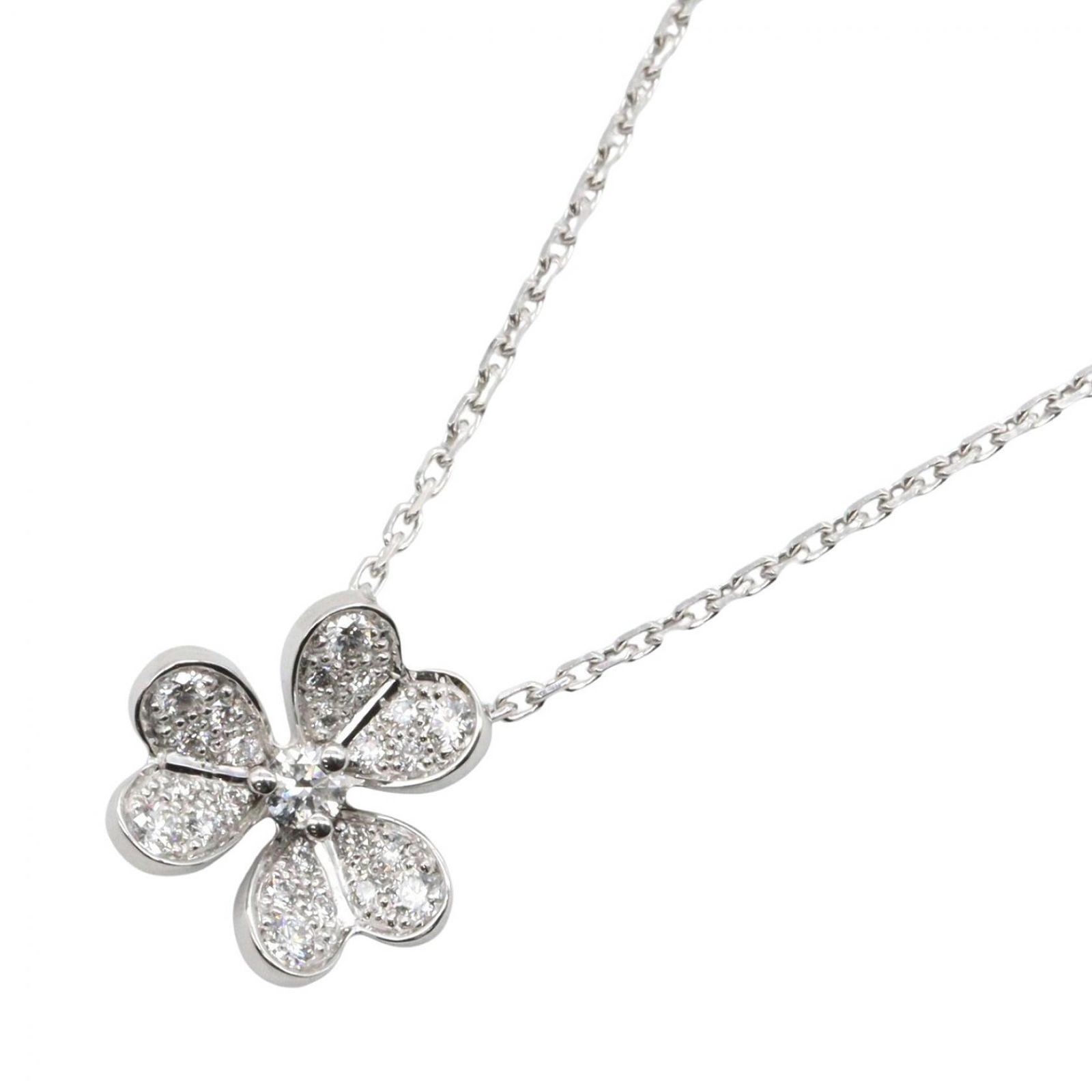Van Cleef & Arpels ヴァンクリーフ＆アーペル フリヴォル ダイヤ ネックレス ミニ ネックレス