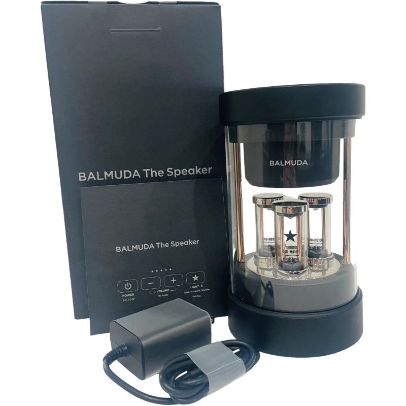 BALMUDA The Speaker M01A-BK ブラック 動作確認済 家電 電化製品