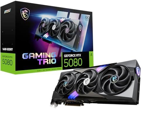 【新品】MSI GeForce RTX 5080 16G GAMING TRIO OC グラフィックスカード VD8975