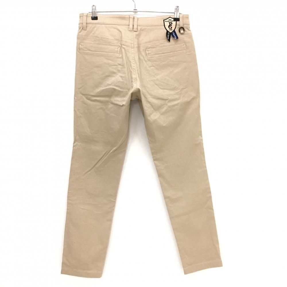 超美品】パーリーゲイツ パンツ ベージュ 地模様 ストレッチ メンズ 5