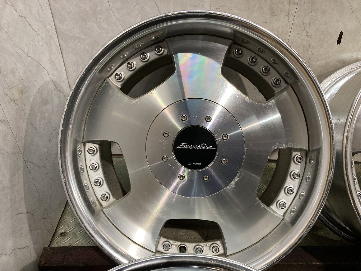希少】WORK Euroline ワーク ユーロライン 18インチ 4本 9J6HPCD139.7+