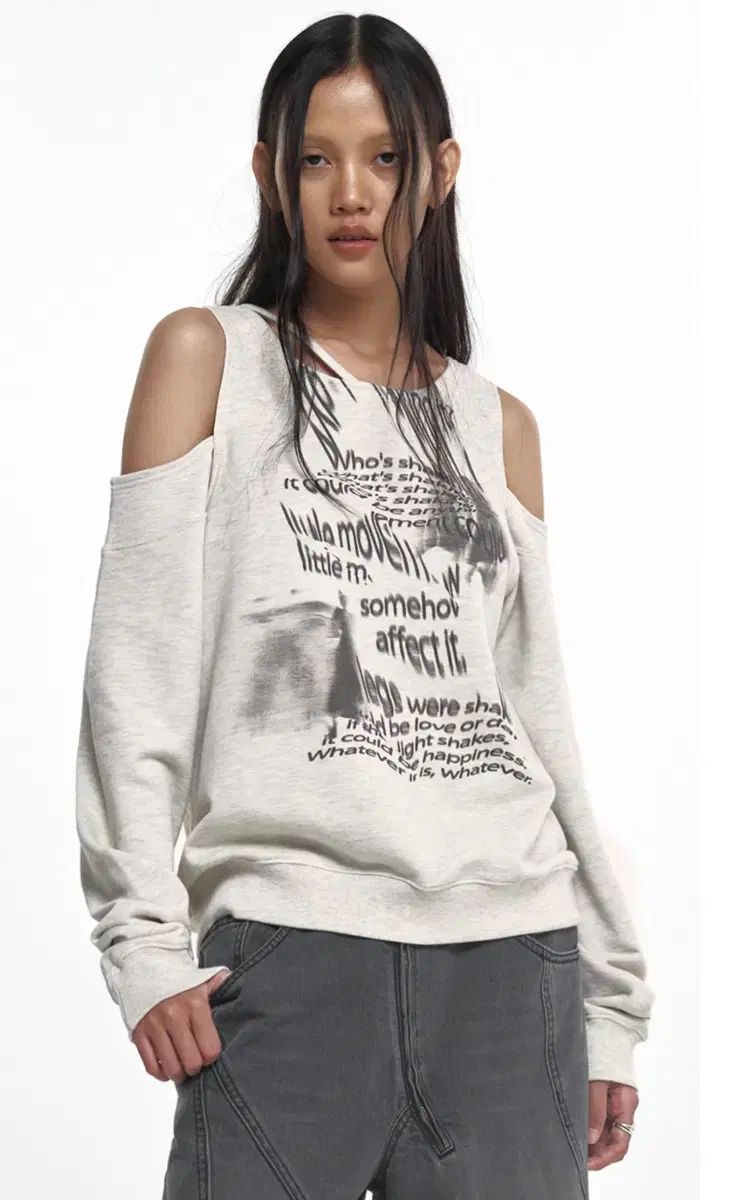 NACHE BARE SWEAT SHIRT OATMEAL