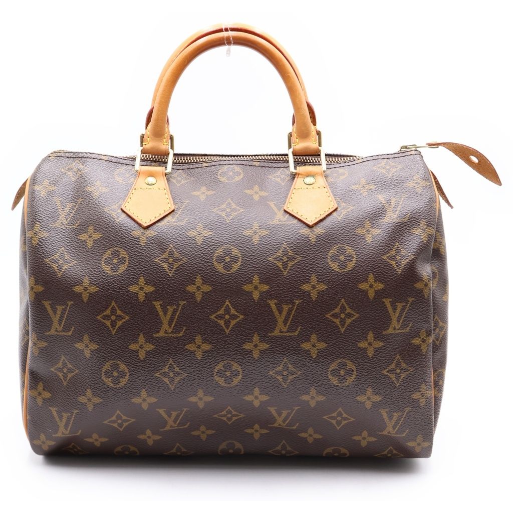 LOUIS VUITTON (ルイヴィトン) モノグラム スピーディ30 PVC レザー